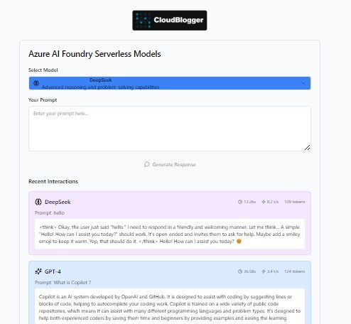 Azure AI Foundry WebApp